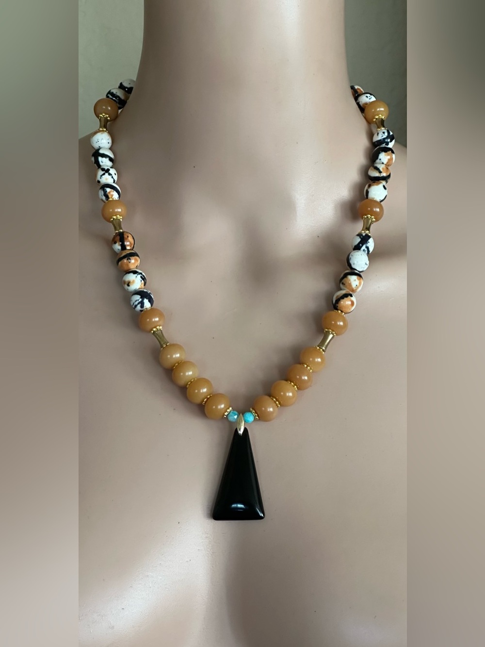 24 inch Mixed bead necklace NWOT